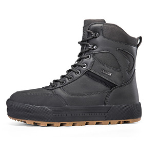 Bottes tactiques en cuir marron DF22 AS33 2706 imperméables et respirantes pour la randonnée en extérieur toutes saisons à tige haute - Product Image 6