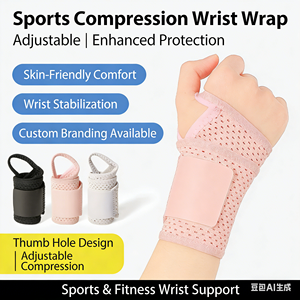 Protector de Muñeca Transpirable, Protector y Estable con Vendaje Elástico a Presión, Adecuado para Deportes y Fitness, Previene Esguinces - Product Image 3