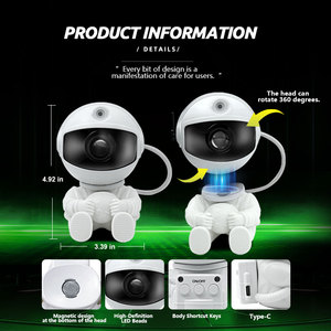 Proiettore <span class=keywords><strong>di</strong></span> Stelle Mini per Galaxy, Luce Notturna LED, Lampada Atmosfera Nebulosa, Decorazione Soggiorno, Regalo per Bambini - Product Image 3