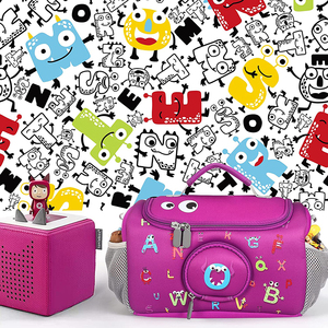 Sac de transport pour Toniesbox et lecteur audio Sac à main pour Toniesbox Boîte de transport pour enfants <span class=keywords><strong>Toniebox</strong></span> Accessoires - Product Image 6