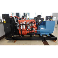 Générateur diesel Yuchai 50 kW 62,5 kVA triphasé 50 Hz 220/380 V avec démarrage automatique ATS pour usage industriel, type ouvert/silencieux