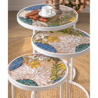 Table d'appoint élégante avec plateau en verre, design nordique moderne, pieds en métal, pour bureau, salle d'attente, réception, canapé, table basse