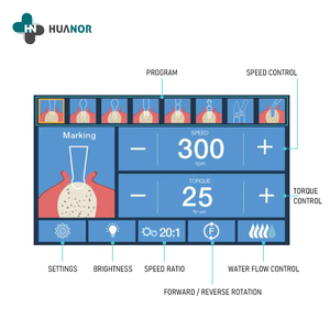 Moteur d'<span class=keywords><strong>implant</strong></span> dentaire intelligent à 8 modes pour divers procédures chirurgicales - Product Image 4