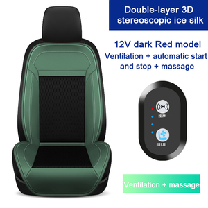 CHEGES Evrensel Araç Havalandırmalı Koltuk Minderi Buz Parçalarıyla 12V Fan Soğutmalı ve Yaz Masajlı ZD-A02TF - Product Image 6