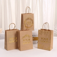 Allwin Packfactory – Emballage personnalisé de luxe avec logo en feuille d'or pour le shopping, le café à emporter et les emballages cadeaux