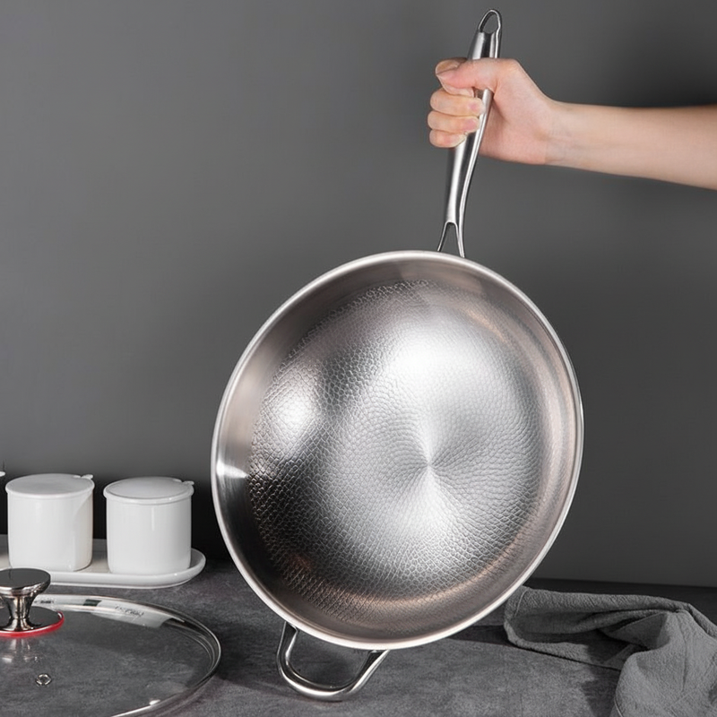 Thickened Stainless Steel with Titanium Flat