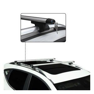 Barre transversale <span class=keywords><strong>de</strong></span> <span class=keywords><strong>toit</strong></span> <span class=keywords><strong>de</strong></span> voiture en alliage d'aluminium compatible 4x4 Capacité <span class=keywords><strong>de</strong></span> 60kg Adaptation universelle - Product Image 1
