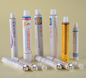 Envase medicinal metálico vacío personalizado crema desodorante farmacéutica tubos de embalaje de aluminio ungüento de <span class=keywords><strong>gel</strong></span> de <span class=keywords><strong>farmacia</strong></span> medicina - Product Image 3