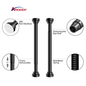 סוויטה סטודיו ארודי 19.68-31.5 מתח מתכוונן מוט וילון מקלחת קידוח - Product Image 4