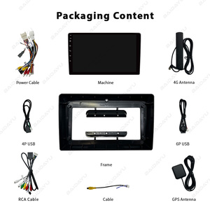 BAIDAYU Schermo Touch da 9 Pollici per Auto con GPS, USB, CarPlay, Android Auto, Assistenza al Parcheggio, Display IPS per Mitsubishi Outlander <span class=keywords><strong>2012</strong></span> - Product Image 2