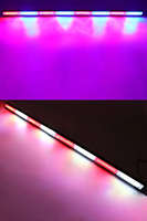 18 36 54 72 90 108 126 144W COB LED barre lumineuse de travail balise voiture camion avertissement d'urgence lumière stroboscopique ambre jaune clignotant