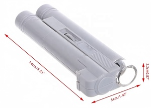 पोर्टेबल उच्च आवर्धन 100x हैंडहेल्ड ऑप्टिकल माइक्रोस्कोप दोहरी ट्यूब एलईडी लाइट ऑप्टिकल ग्लास ज़ूम चश्मा मैग्निफायर - Product Image 4