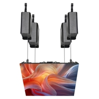 Écran LED Cinétique Professionnel avec Système de Levage à 4 Treuils, Contrôle DMX, Affichage Scénique P3.91