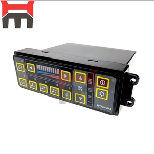 แผงควบคุมเครื่องปรับอากาศสำหรับรถขุดรุ่น R150-7 R210LC-7 R225-7 หมายเลขอะไหล่ 11LB-90112 11N6-90031 11N6-90331 - Product Image 4