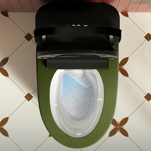 WC intelligent moderne à ouverture automatique avec télécommande, entièrement automatique et intelligent, siège chauffant pour salle de bain - Product Image 5