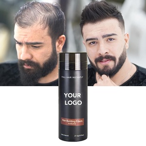 Recharge de <span class=keywords><strong>poudre</strong></span> de fibre capillaire brun foncé avec logo personnalisé pour <span class=keywords><strong>calvitie</strong></span> imperméable à l'eau - Product Image 3