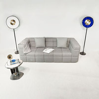 Canapé-lit compressé en mousse à mémoire de forme Fauteuil convertible Canapé 2 tailles avec housse lavable/Deux oreillers Vente en gros