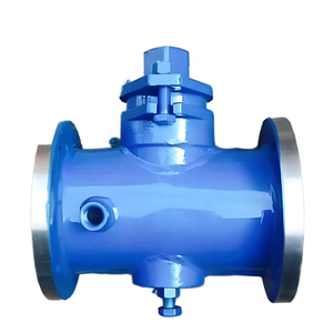 Api कारखाने गर्म बिक्री उच्च गुणवत्ता वाली फ्लैंज pn16 क्लाज 150 2-तरफा धातु सीट आस्तीन जैकेट प्लग वाल्व - Product Image 2