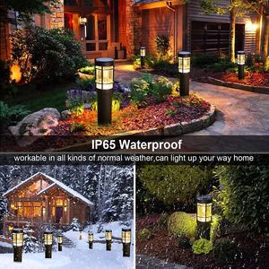 Lámpara solar de césped transfronteriza, luz subterránea, luz de <span class=keywords><strong>camino</strong></span> de jardín, luces decorativas para patio exterior - Product Image 2