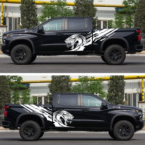 Universal Off-Road <span class=keywords><strong>Cobra</strong></span> Truck Body Door Decoración Accesorios <span class=keywords><strong>Car</strong></span> Pickup Side Body Decals Stickers - Product Image 4
