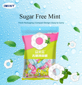 Caramelos a granel con sabor a frutas y sal marina, dulces en forma de círculo, tabletas refrescantes bucales para recepciones empresariales - Product Image 2