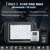 2024 XTOOL X100 MAX OBD2 Programación de llaves Fob Herramienta de codificación ECU avanzada Todos los diagnósticos del sistema 30 + Función de reinicio bidireccional