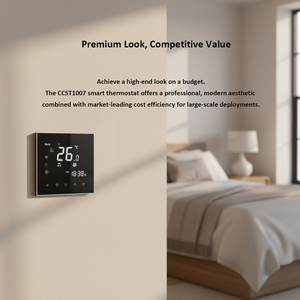 Thermostat intelligent programmable OEM pour climatiseur HVAC, contrôleur de thermostat de ventilo-convecteur Modbus Wifi 220v - Product Image 5