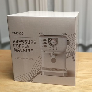 Hot Sale Stainless Steel Semi-Automatic <b>Espresso</b> Coffee Machine 20Bar Brew System for Home Use Automatic Coffee Machine - Product Image 2