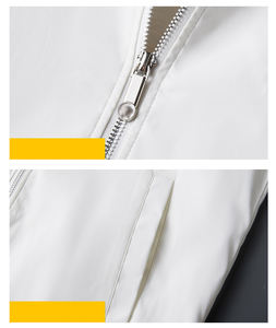 Giacca Varsity da <span class=keywords><strong>Uomo</strong></span> in Denim <span class=keywords><strong>di</strong></span> Lusso Leggero <span class=keywords><strong>di</strong></span> un Marchio <span class=keywords><strong>di</strong></span> Tendenza Ricamata Top Moda Primavera Autunno per Giovani e Uomini <span class=keywords><strong>di</strong></span> Mezza Età Stile Baseball - Product Image 4