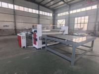 Machine de laminage à chaud manuelle de haute qualité pour boîtes en carton ondulé avec une capacité de production de 60 m/min