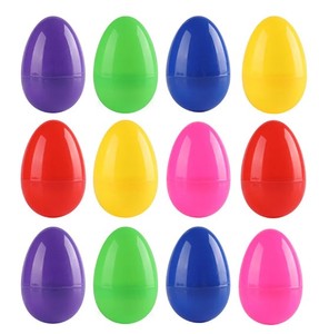 Đầy Màu Sắc Bền Trẻ Em Đồ Chơi Độc Đáo Lớn Phục Sinh Trứng Nhựa Cho Lễ Phục Sinh Lễ Hội Đảng Trang Trí Mô Phỏng Vỏ Trứng - Product Image 3