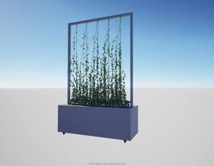 <span class=keywords><strong>Pot</strong></span> de fleurs en aluminium pour la décoration extérieure de la maison, jardin, assemblage en métal, grande taille - Product Image 6