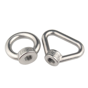 Tuerca de elevación M12 con anillo en forma de triángulo, rosca de acero inoxidable 304, tuerca de elevación con anillo en forma de triángulo - Product Image 2