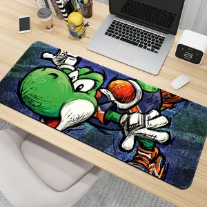 Custom Logo Printed Mouse Pad XXXL Fabric Waterproof Material Anti-Slip Rubber Desk Mat Pad Large Mousepad Gaming Mouse Pad