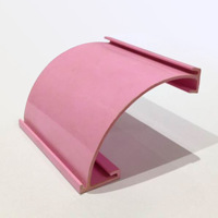 Profil en plastique extrudé écologique personnalisé en usine par moulage à froid pour étiquettes de prix en PVC/PET pour supermarchés