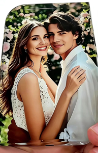 Marco de Fotos de Cristal Transparente con Impresión UV Personalizada al por Mayor, Marco de Fotos de Cristal Grabado con Láser 2D en Blanco, Regalos para Recuerdos - Product Image 4