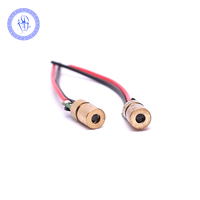 Module de diode laser rouge 5mW 650nm DC 5V point focalisable pour l'électronique