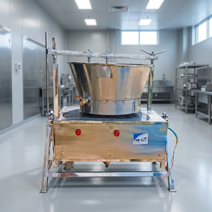 Machine à fabriquer le Khoya à engrenages planétaires, Cuve de cuisson Mawa robuste, Évaporateur de lait inclinable, Mélangeur-cuiseur alimentaire commercial - Product Image 2