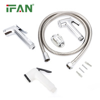 IFAN vente chaude haute qualité ABS Shattaf ensemble toilette douche Bidet Spray Portable Bidet pulvérisateur ensemble pour douche musulmane
