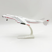 Modèle d'avion moulé sous pression AN225 de la compagnie aérienne soviétique Antonov, en alliage, échelle 1:400, 20 cm, prix de gros