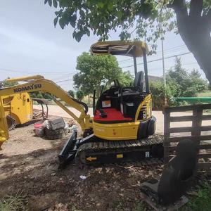 Excavadora de cadenas mini Komatsu PC20 de 2 toneladas usada, importada de Japón, modelo 2023, con motor y bomba de engranajes, precio de venta al por mayor. - Product Image 4