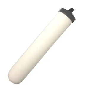 10" Water Filter Candle Ceramic Cartridge White Ceramic Water Filter Candle For Gravity Purifier Cleaning