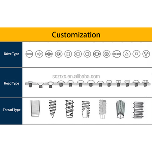High Quality Custom Anodizing Aluminum <strong>Hex</strong> Bolts Flat <strong>Machine</strong> <strong>Screw</strong> with Oval <strong>Head</strong> Cross Style Metric Measurement System - Product Image 4