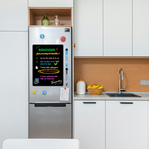 <span class=keywords><strong>Pizarra</strong></span> Magnética <span class=keywords><strong>Blanca</strong></span>, Planificador Semanal y <span class=keywords><strong>Mensual</strong></span>, Calendario para Notas, Adhesivos para Refrigerador, <span class=keywords><strong>Pizarra</strong></span> Borrable para Pared - Product Image 3