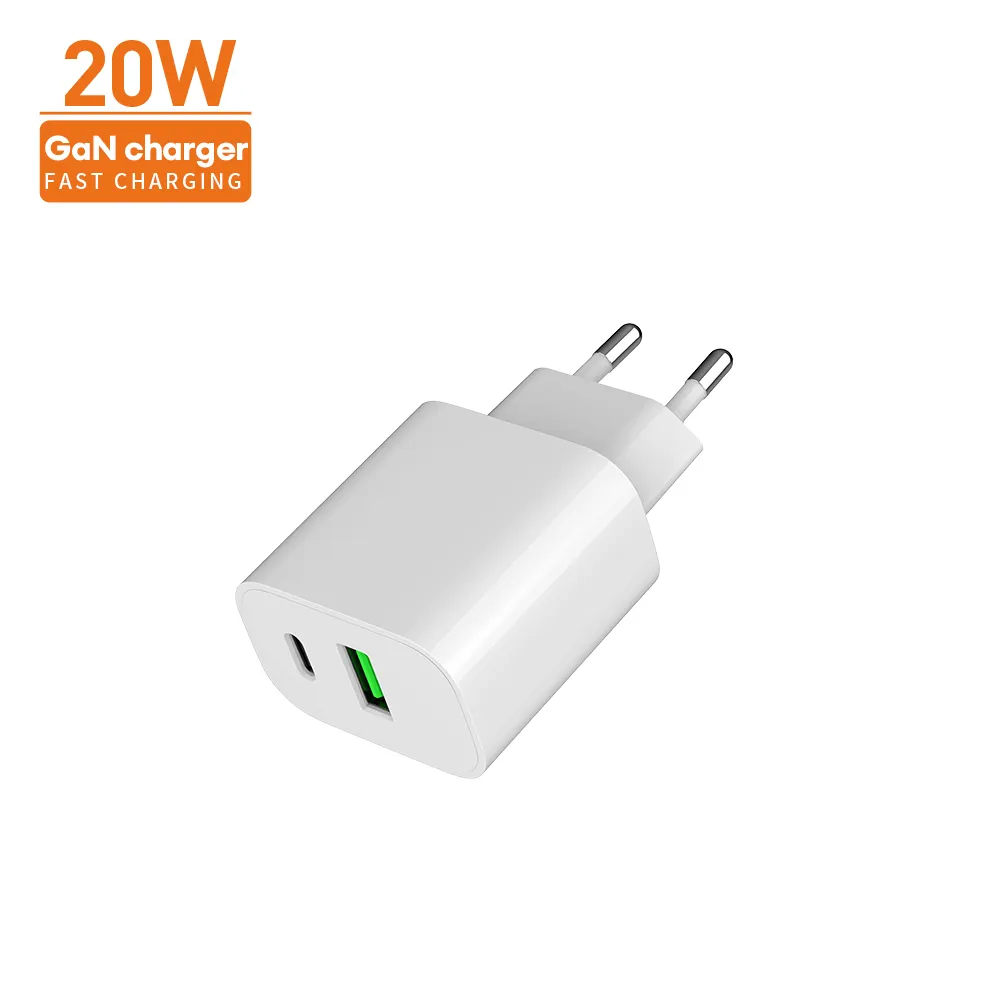 Vina Universal Multi Adapter 20W Dual USB Type c 5V/3A Worldwide Travel Charger for Phone US AS EU UK Plugs for iPhone Samsung