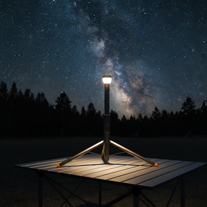 Banqcn Meilleures lampes de camping décoratives multifonctionnelles rétractables rechargeables à longue durée de vie magnétique USB c Ip65 - Product Image 1