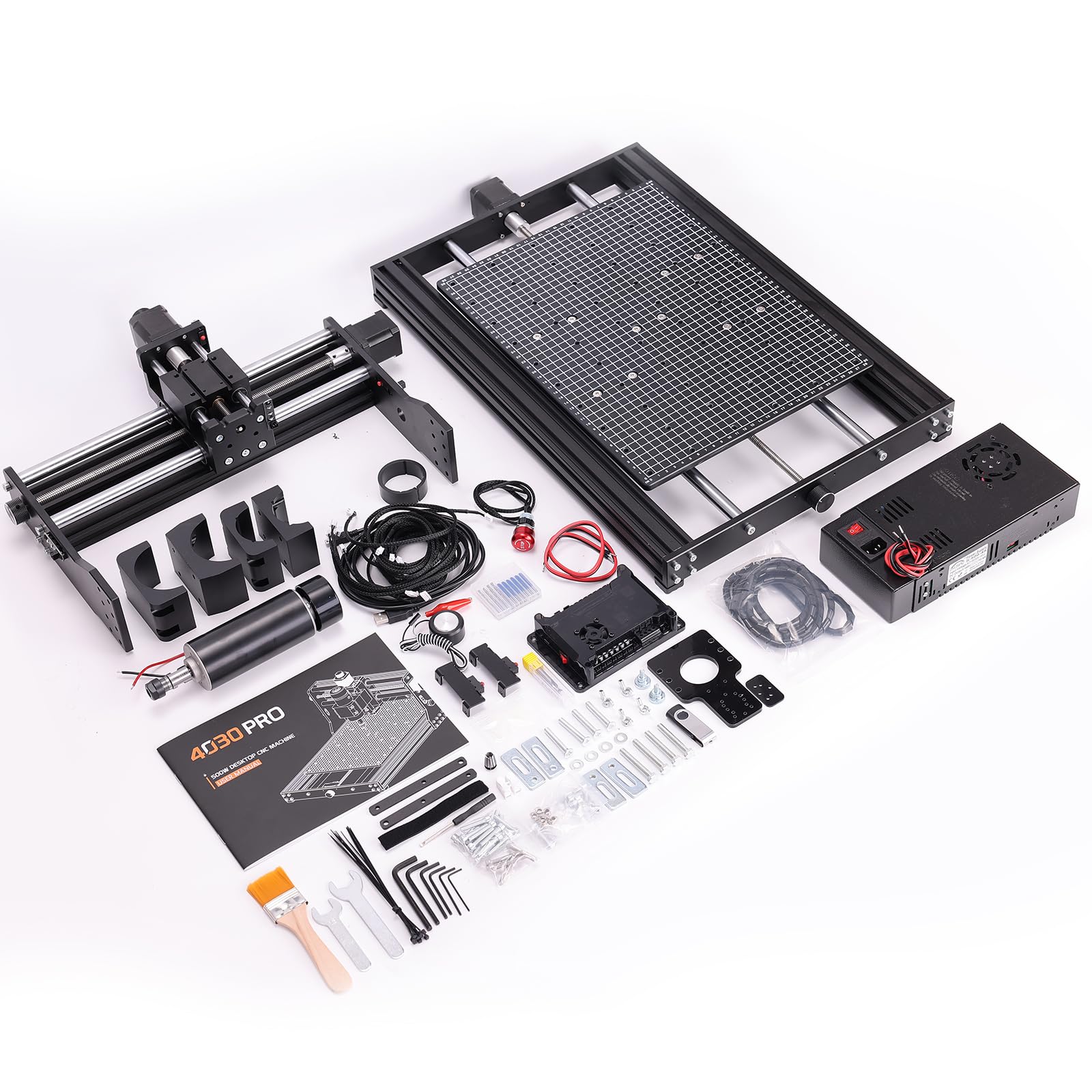 500W CNC Router Machine CNC4030 Pro All Metal Structure 3 Aixs CNC