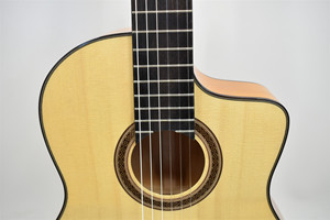 <span class=keywords><strong>Guitarra</strong></span> Clásica Flamenca <span class=keywords><strong>Española</strong></span> de Alta Calidad K-300C Hecha a Mano - Product Image 4