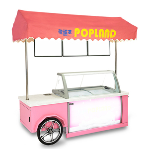 Carrello Espositore per Gelati Commerciale, Carrello Portatile per Gelati, Vetrina Refrigerata per Gelati da Supermercato <span class=keywords><strong>in</strong></span> Offerta - Product Image 5