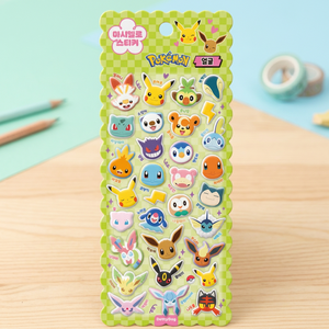 For Marshmallow Cartoon <b>Stickers</b> Cute Face Korean 3D Puffy UV Printed Diary Laptop Luggage Phone Deco Bulk Distributor - Product Image 2